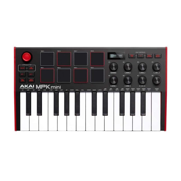 AKAI MPK Mini MkIII – 25 Key USB MIDI Controller with MPC Drum Pads
