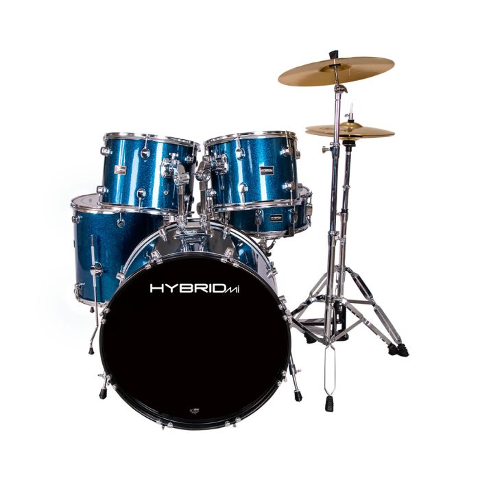 HYBRID MI HD5 Lazer Blue With Paiste Cymbals