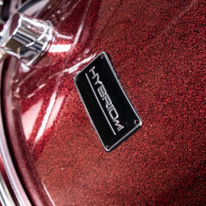 HYBRID MI HD5 LAZER RED WITH PAISTE CYMBALS - Image 2