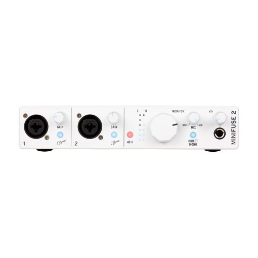 Arturia MiniFuse 2 USB-C Audio Interface (White)