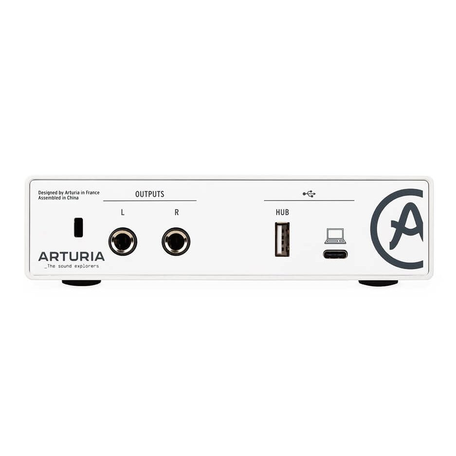 Arturia MiniFuse 1 USB-C Audio Interface (White) - Image 2