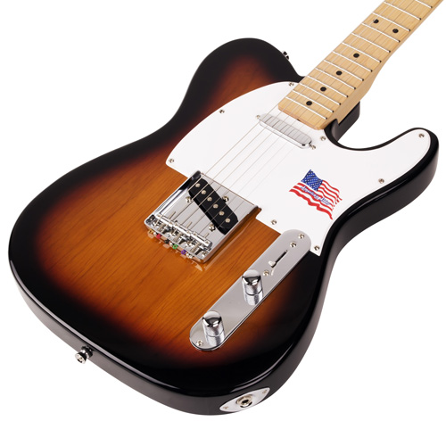 SX Telecaster Electric Guitar Alder Body – 3 Tone Sunburst