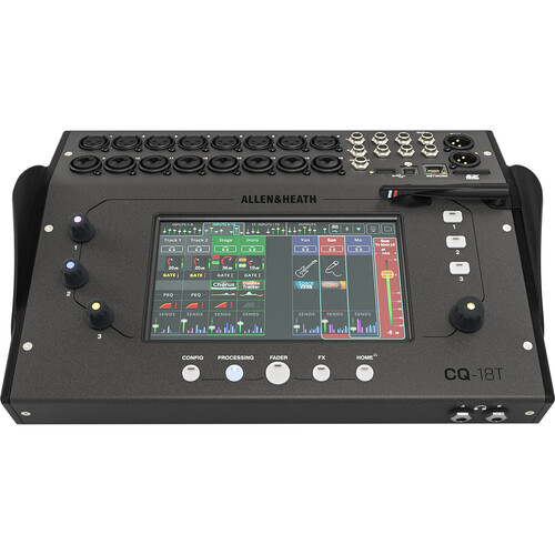 Allen & Heath CQ-18T – 18 Channel Digital Mixer w/ Touchscreen